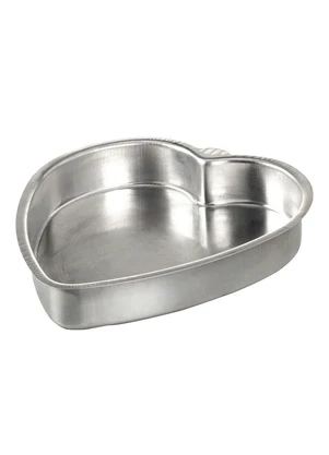 Lar e Lazer - Assadeira Coração Prata N°2 - LAR E LAZER