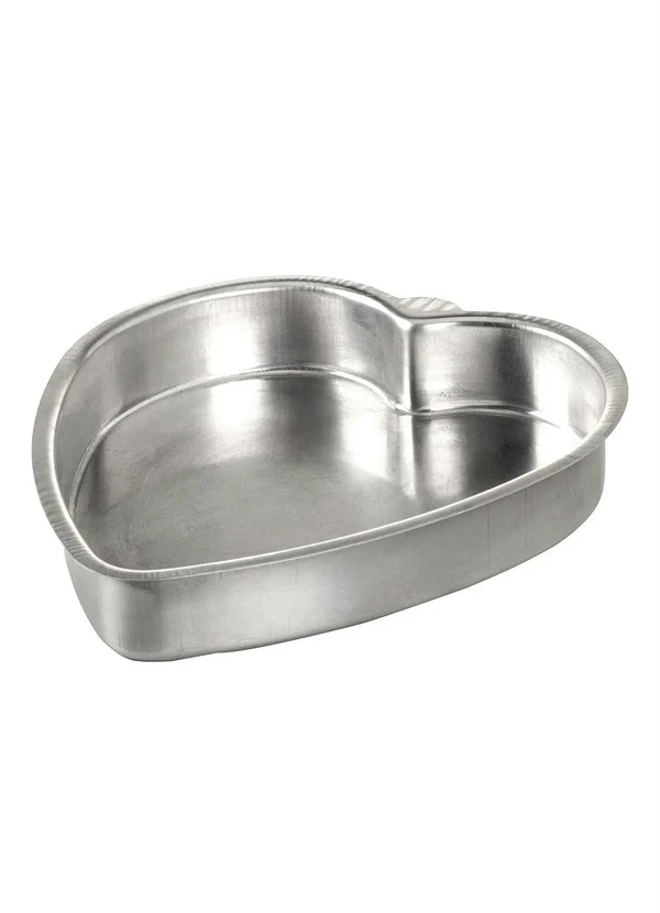 Lar e Lazer - Assadeira Coração Prata N°2