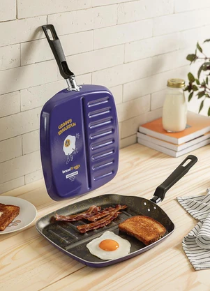 Bistequeira Tramontina Azul 26cm - TRAMONTINA