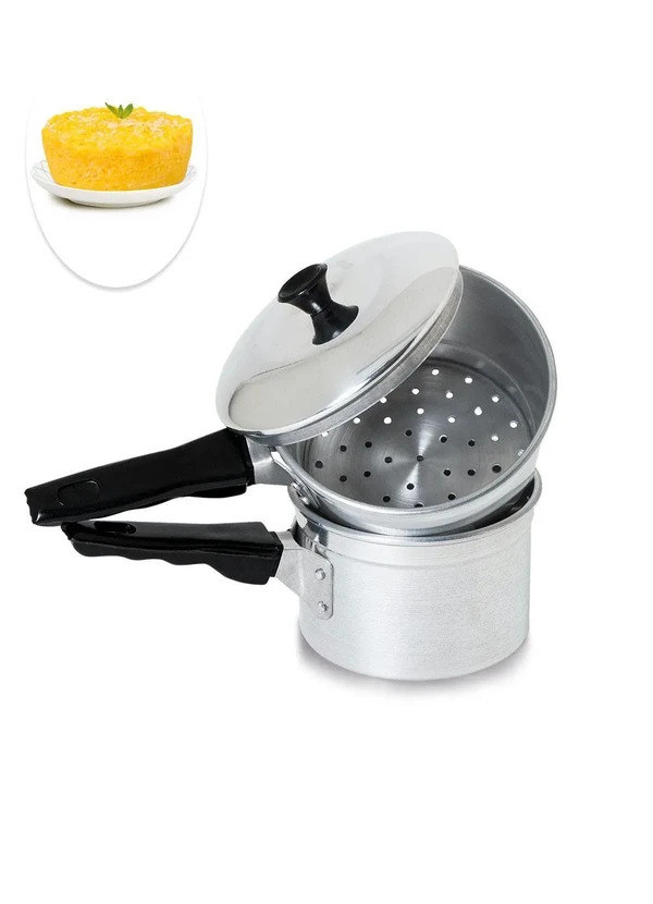 Lar e Lazer - Cuscuzeira Prata 400 Ml