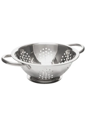 Lar e Lazer - Escorredor de Massas Aço Inox 20cm - LAR E LAZER