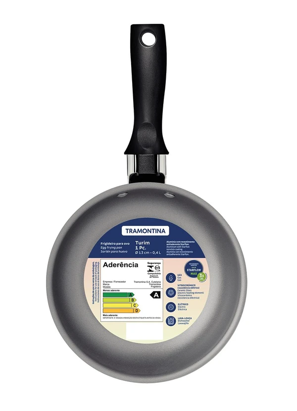 Tramontina - Frigideira para Ovo Tramontina Grafite 13cm 3