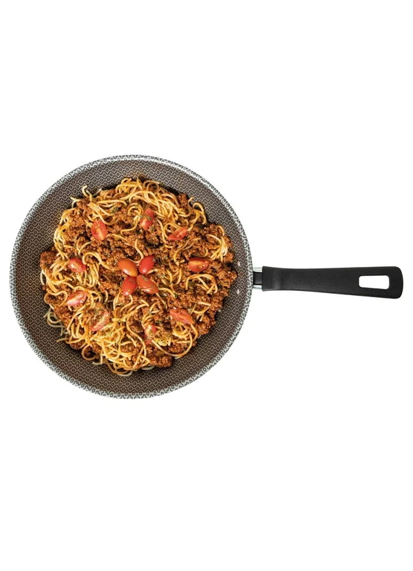 Tramontina - Frigideira Wok Vermelha 28 Cm 3