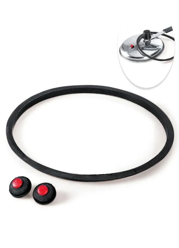 Lar e Lazer - Kit Borracha e Válvula Panela de Pressão 4,5 L