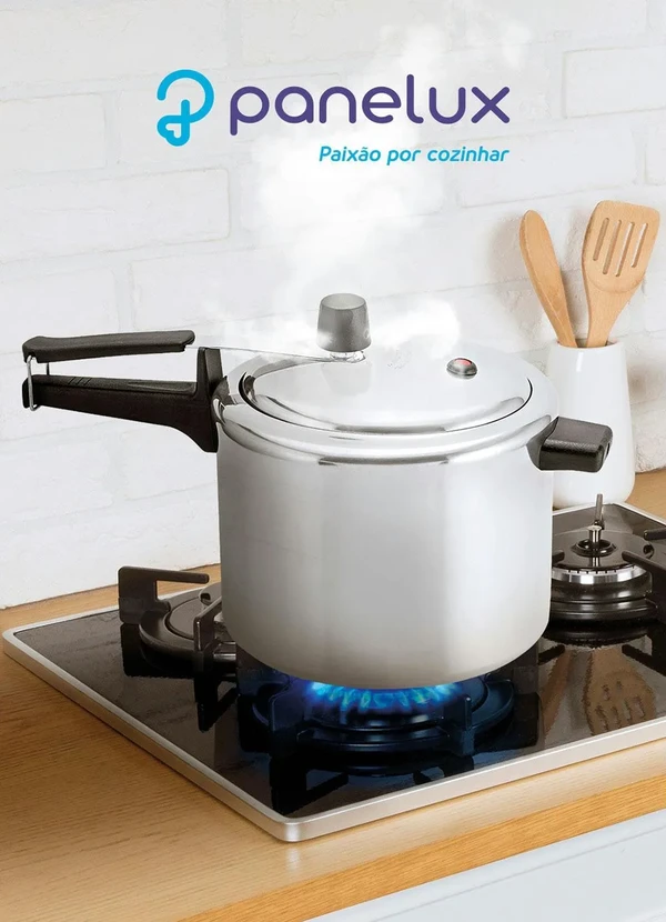 Panelux - Panela de Pressão em Alumínio 4 Litros 5