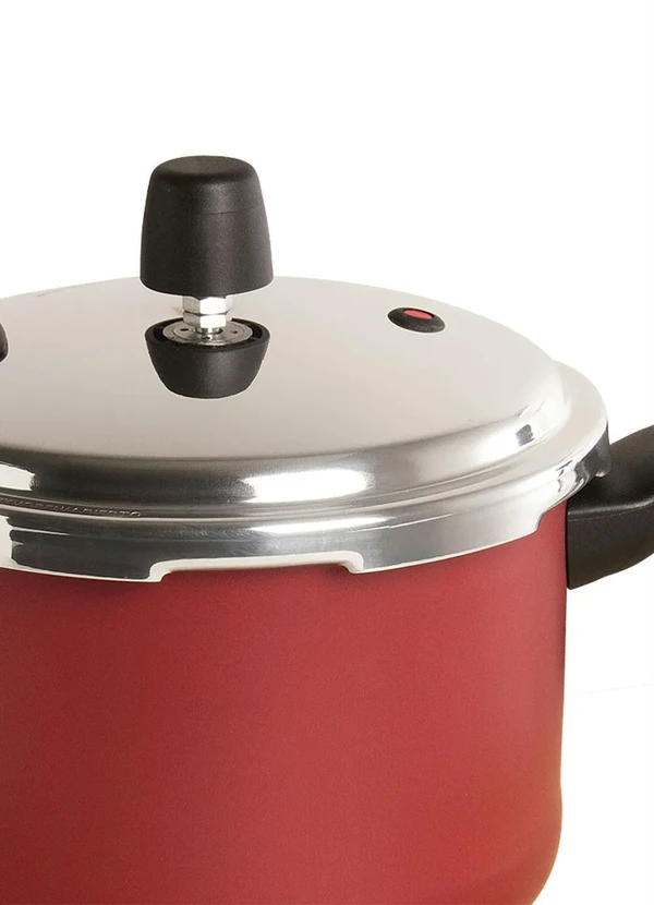 Tramontina - Panela de Pressão Vermelha 4,5 Litros 2