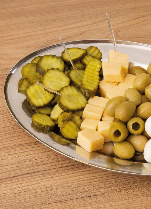 Lar e Lazer - Bandeja/Travessa Oval Inox 2