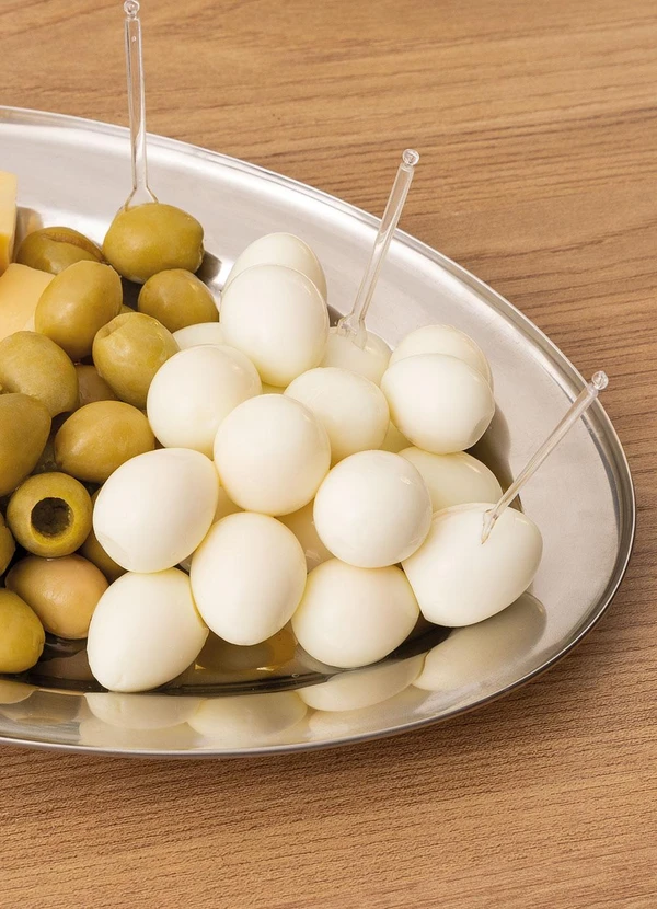 Lar e Lazer - Bandeja/Travessa Oval Inox 3