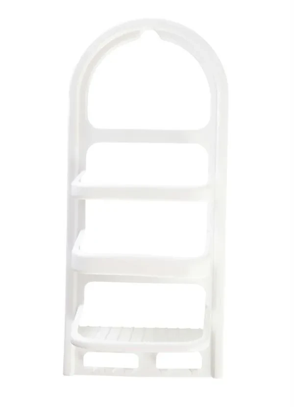 Lar e Lazer - Porta Shampoo e Sabonete Plástico Branco