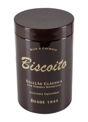 Lar e Lazer - Pote de Biscoito Mokaccino - LAR E LAZER