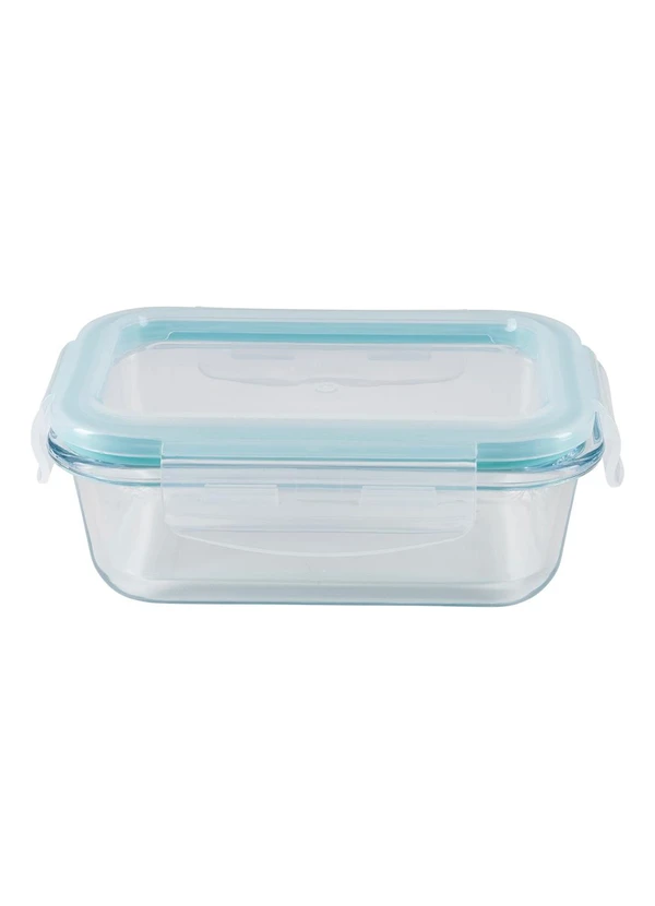 Lar e Lazer - Pote Hermético Retangular de Vidro 640 Ml