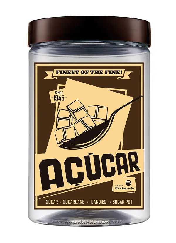 Lar e Lazer - Pote Mantimentos Açúcar 1,5 Litros 2