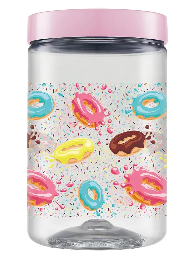 Lar e Lazer - Pote Mantimentos Donuts 1,5 Litros 2