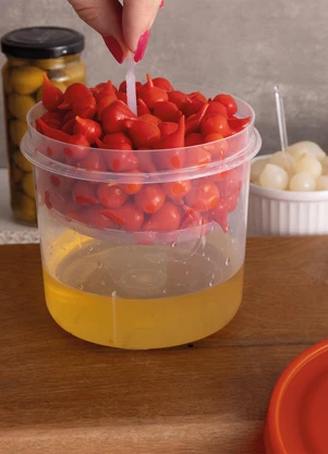 Lar e Lazer - Pote Porta Conservas 1 Litro - LAR E LAZER