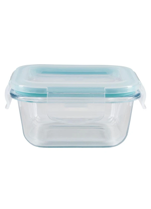 Lar e Lazer - Pote Quadrado de Vidro 800 Ml