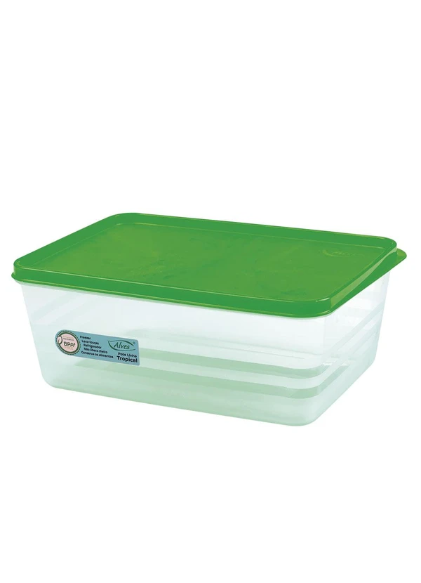 Lar e Lazer - Pote Retangular Alto 2,2l 2