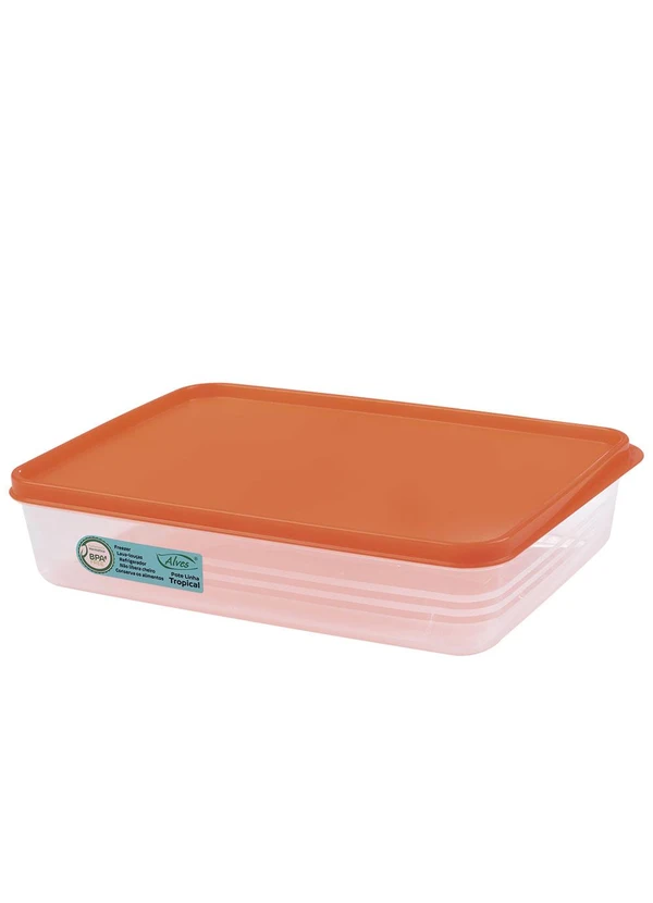 Lar e Lazer - Pote Retangular Alto 2,3l Sortido 3