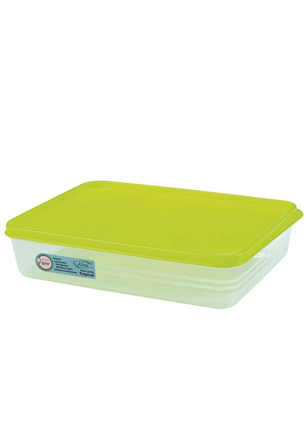 Lar e Lazer - Pote Retangular Alto 2,3l Sortido 4