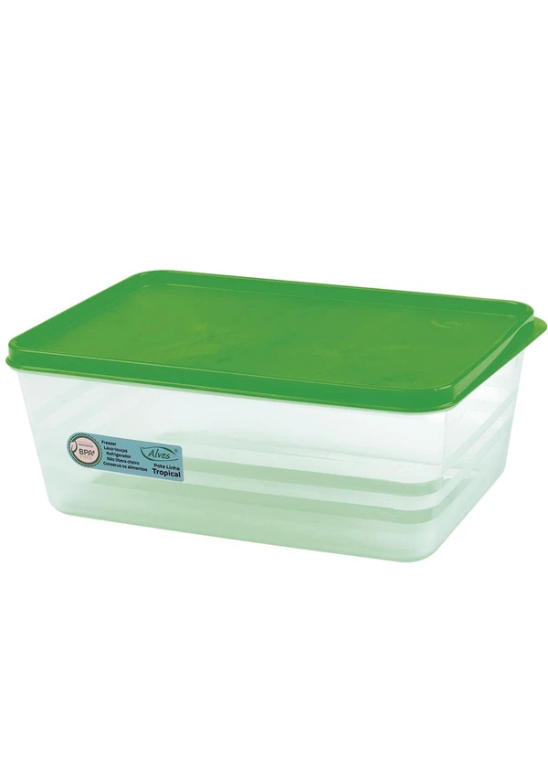 Lar e Lazer - Pote Retangular Alto Sortido 3.2l 4