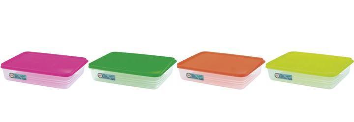 Pote Retangular Sortido 1.9l