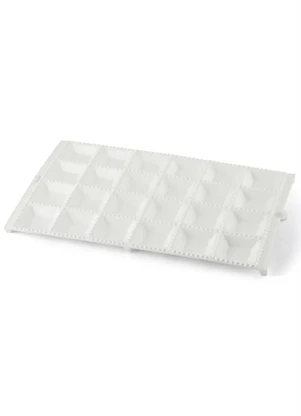 Lar e Lazer - Forma para Pastéis 18x33cm Branco - LAR E LAZER