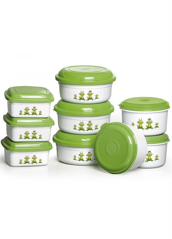 Giplas - Kit 9 Potes Branco/Verde