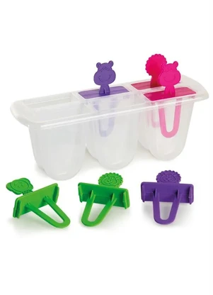 Lar e Lazer - Kit Forminhas para Picolé Multicores 6 Peças - LAR E LAZER