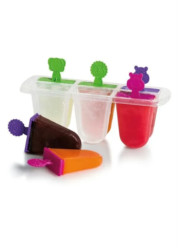 Lar e Lazer - Kit Forminhas para Picolé Multicores 6 Peças 3