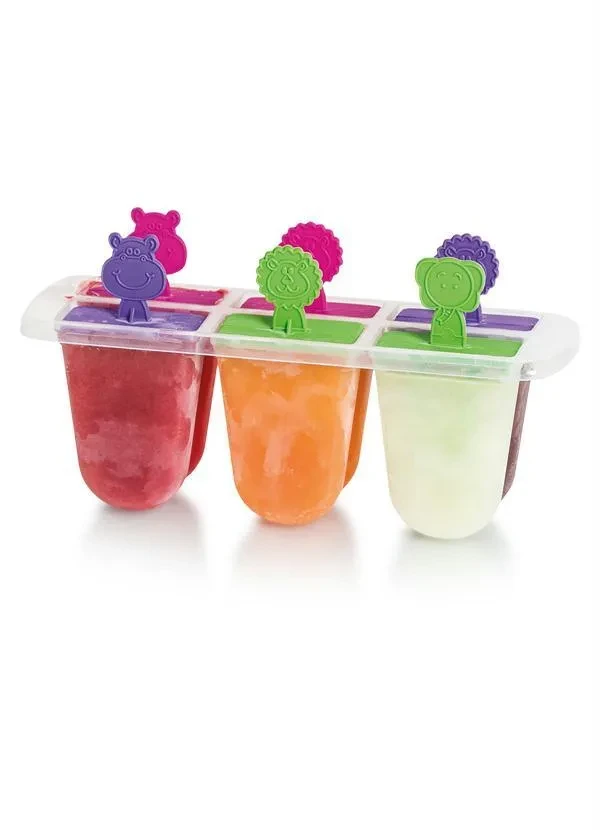 Lar e Lazer - Kit Forminhas para Picolé Multicores 6 Peças 4