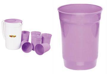 Kit Jarra com 6 Copos Lil�s