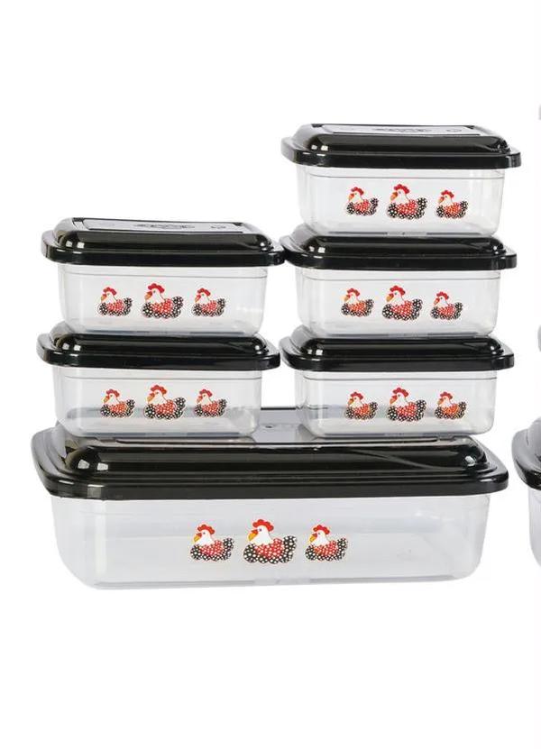 Giplas - Kit Potes Carijó 14 Peças 2