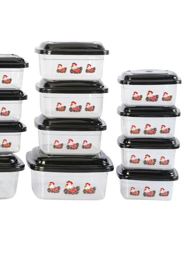 Giplas - Kit Potes Carijó 14 Peças 3