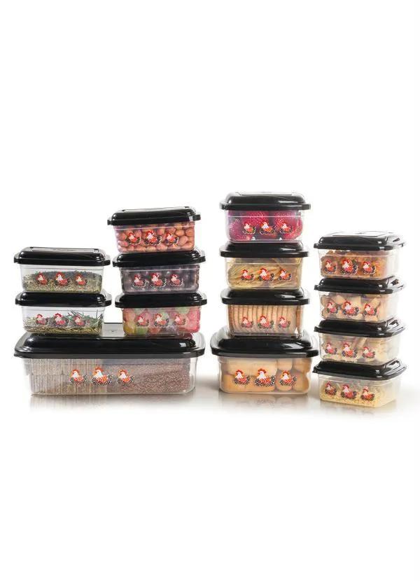 Giplas - Kit Potes Carijó 14 Peças 4