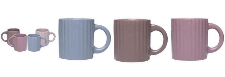 Caneca Stripes 210ml Sortido Cer�mica - Lyor