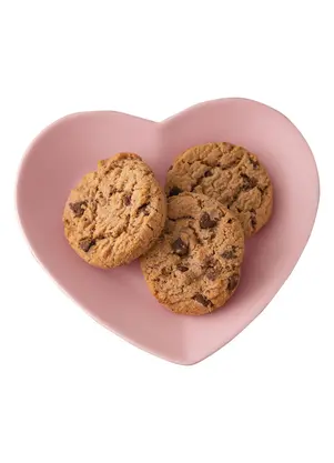 Lar e Lazer - Coração Decorativo Cerãmica Heart Rosa - LAR E LAZER