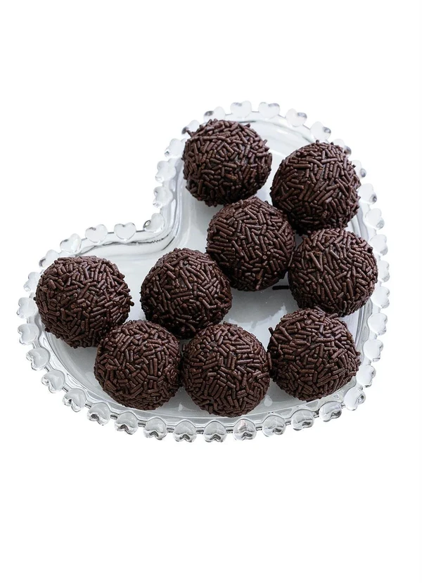 Lar e Lazer - Prato de Sobremesa Coração 1 Peça 2