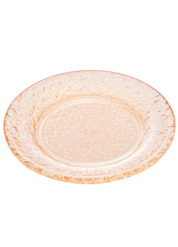 Duralex - Prato de Vidro Martelado Petra Âmbar 2