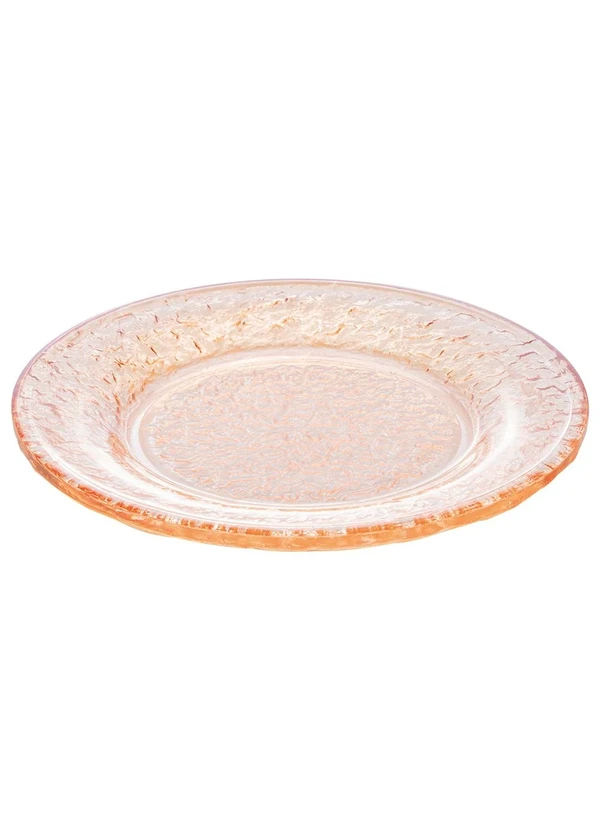 Duralex - Prato de Vidro Martelado Petra Âmbar 3