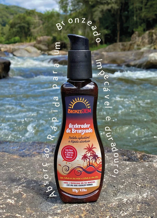 Lar e Lazer - Acelerador de Bronzeado - 120g