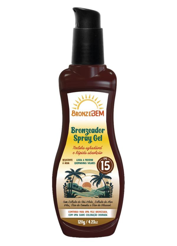Lar e Lazer - Bronzeador Spray Gel 120g Fps15 1