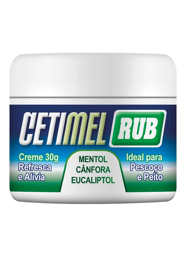 Lar e Lazer - Creme Cetimel Rub - 30g