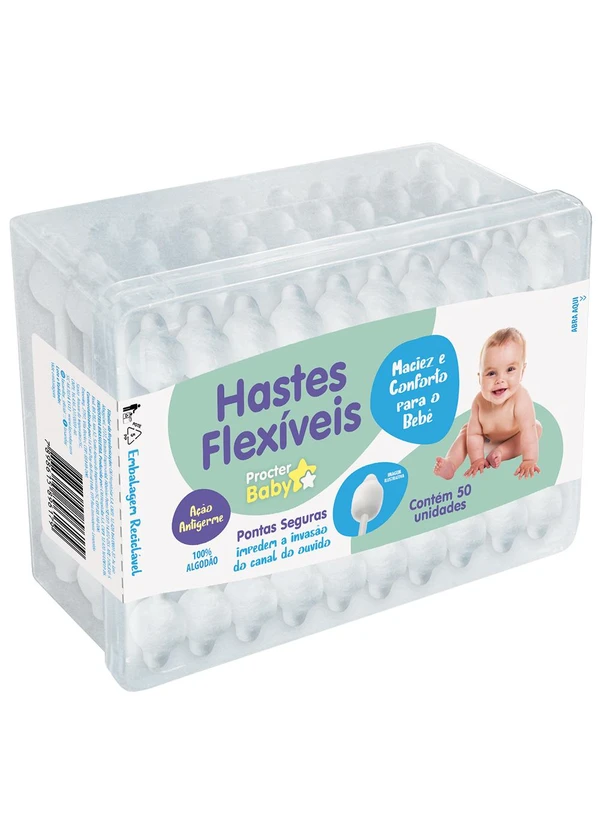 Lar e Lazer - Hastes Flexíveis 50 Unidades