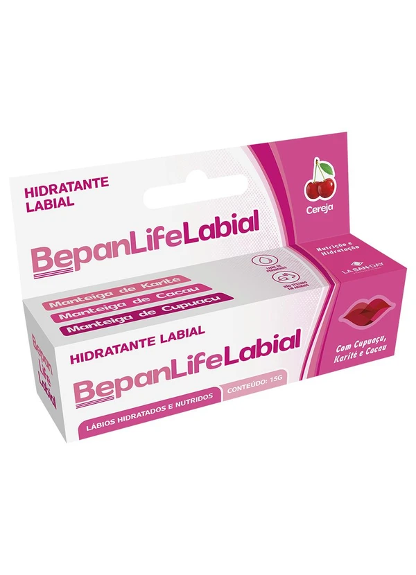 Lar e Lazer - Hidratante Labial Cereja 15g