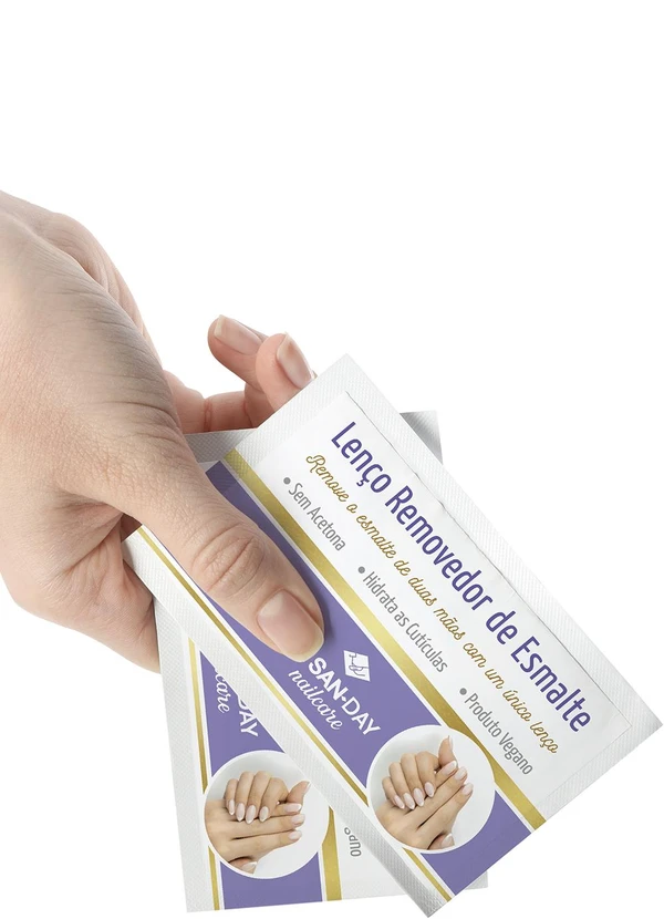 Lar e Lazer - Lenço Removedor de Esmalte