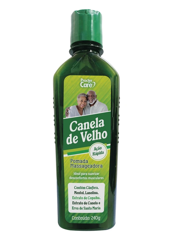 Lar e Lazer - Pomada Massageadora Canela de Velho 240g 1