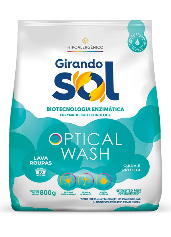 Lar e Lazer - Sabão em Pó Hipoalergênico 800 G