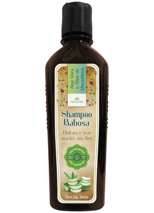 Lar e Lazer - Shampoo Babosa Natusday - 240ml - LAR E LAZER