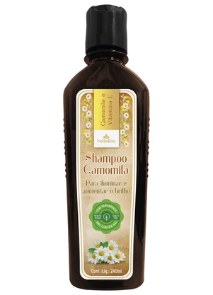 Lar e Lazer - Shampoo de Camomila 240ml - LAR E LAZER