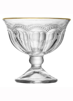 Ta�a de Sobremesa (Com Fio de Ouro) 180 Ml
