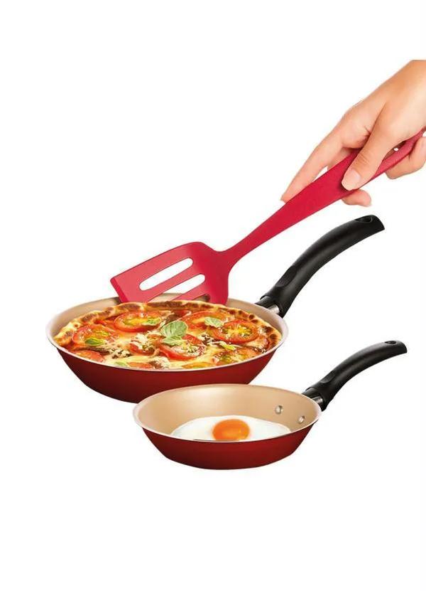 Tramontina - Kit Frigideira Paris Vermelha 2